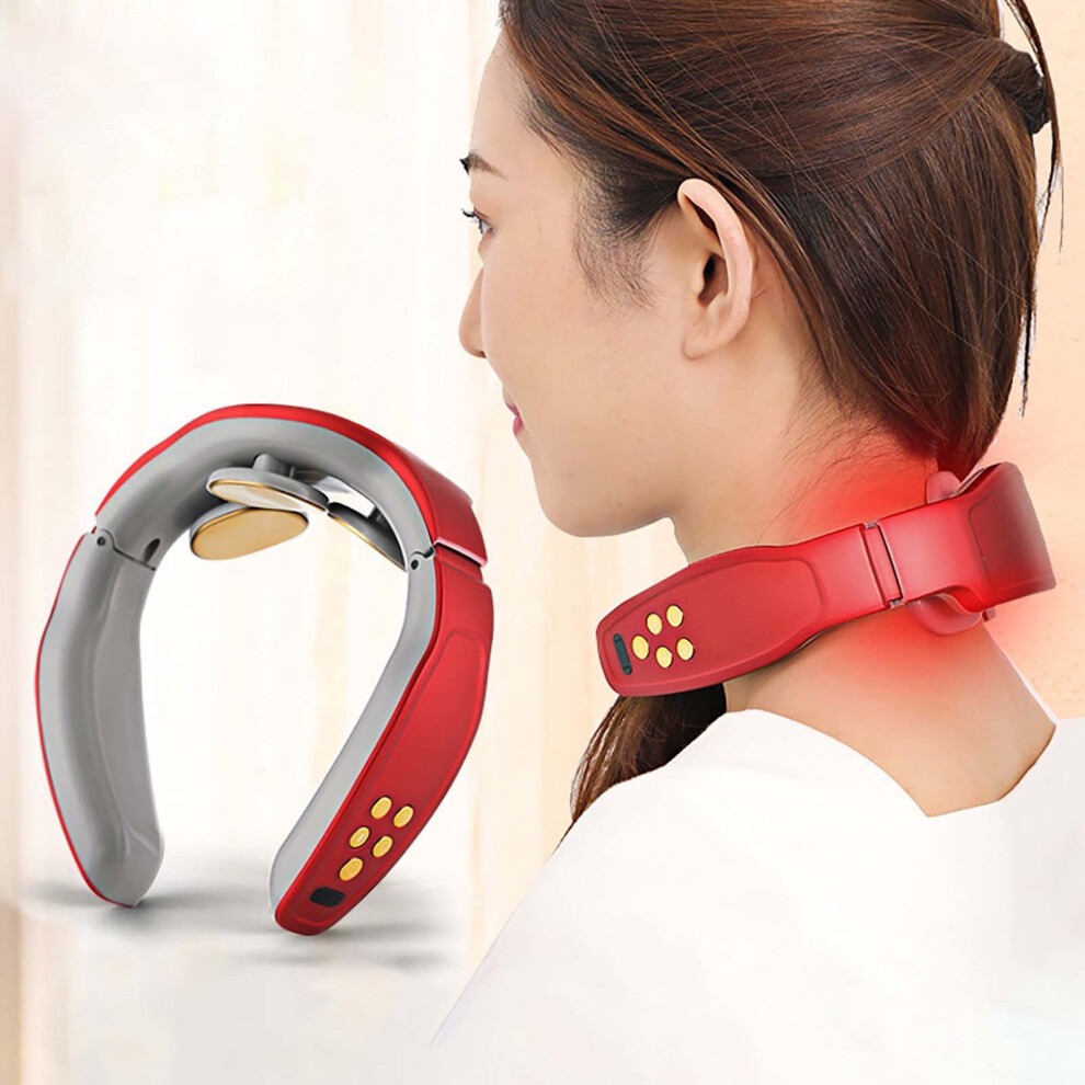 Neck Massager for Pain Relief 4 Modes 3D Kneading