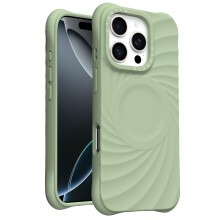 iPhone 16 Pro Max hoesje 6,9 inch slank vloeibaar siliconen Azure