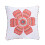 Διακοσμητικό μαξιλάρι Levtex Home Corona 20x20 εκ. κόκκινο φλοράλ 1