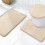 Set di 3 tappeti da bagno in memory foam Kcavykas 1