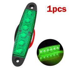 Φως πλευρικής σήμανσης LIKEM 6 LED 12V/24V πράσινο
