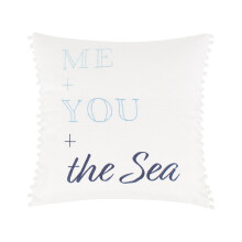 Διακοσμητικό μαξιλάρι Levtex Home reef dream λευκό μπλε ναυτικό