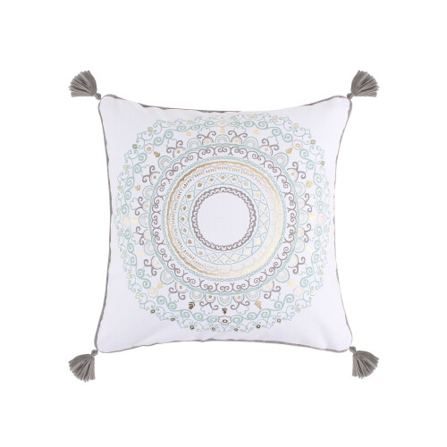 Διακοσμητικό μαξιλάρι Levtex Home 20x20 εκ. τυπωμένο μετάλλιο