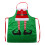 Kerstschort van flanel voor dames (1 stuk) 1