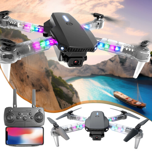 Drone Kcavykas com câmera HD 1080P e função de manutenção de altitude.