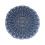Almofada decorativa redonda Levtex Home Bellamy Teal, 40 cm (16 polegadas). 1