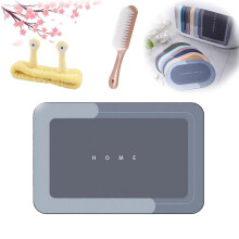Magic Mat badkamermat grijs 15,7 x 23,6 inch