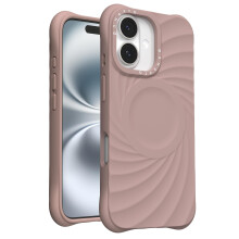 Puzdro na iPhone 16Pro Max 6,9-palcový tekutý silikón azúrový