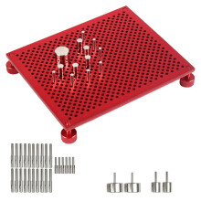 Kit de ferramentas para fabricação de joias com técnica de enrolamento de arame.