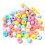 Perles Kandi 6x9mm Couleur claire 1800 pièces 1