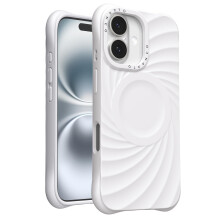 iPhone 16 Pro Max hoesje 6,9 inch vloeibaar siliconen Azure