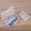 Clear Plastic Storage Box for Cosmetics Jewelry Hardware 1 4