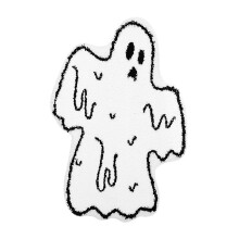 Halloween badmat, pluche, antislip, absorberend, 20x32 inch