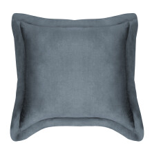 Levtex Home linnen euro kussensloop denimblauw 26x26 inch
