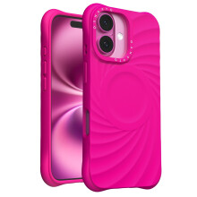 iPhone 16 Pro Max hoesje 6,9 inch slank vloeibaar siliconen Azure