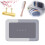 Magic Mat Badkamermat Grijs Sneldrogend Antislip 15,7 x 23,6 inch 1