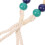 Curtain Tiebacks Wooden Bead Style 2 pcs 7