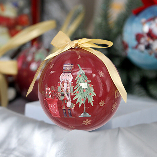 Juego de pegatinas decorativas para bolas de espuma navideñas