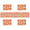 Tischläufer-Set mit Kürbiskopf-Spitze, orange 1