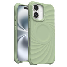 iPhone 16 Pro Max hoesje 6,9 inch vloeibaar siliconen Azure