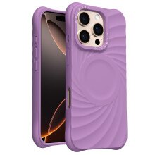 iPhone 16 Pro Max hoesje 6,9 inch vloeibaar siliconen Azure