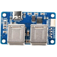 USB 2.0 USB Hub 1 Naar 4 Weg Splitter Module USB Hub Stuurprogramma-Vrij 4-Poorts USB Hub Type-C Interface