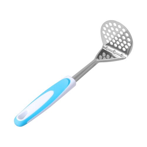 Stainless Steel Potato Ricer with Plastic Handle Blue 2