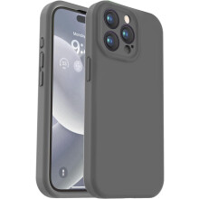 iPhone 15Pro -kotelo nestemäistä silikonia, iskunkestävä 6,1 tuumaa