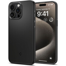iPhone 15Pro Max -kotelo, musta, ohut ja armeijan luokan istuvuus