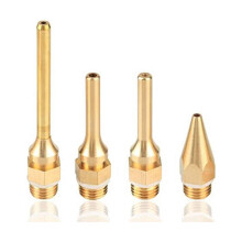 Conjunto de bicos de cobre para pistola de cola quente: 2,0 mm e 3,0 mm (4 peças)