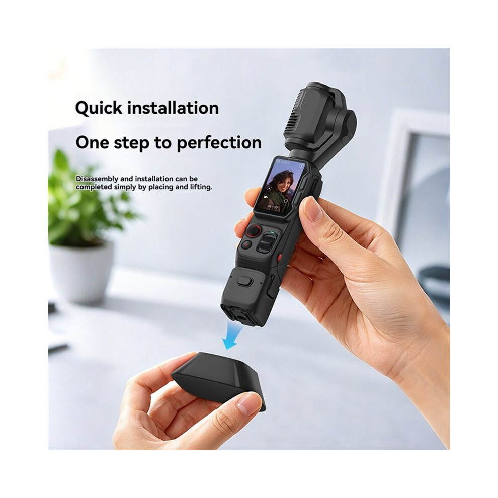 Silicone Base For Ultra Camera Dock Desktop Anti-Skid Fixed Extension Base Stand Quick Release Accessories Black 6032469468705