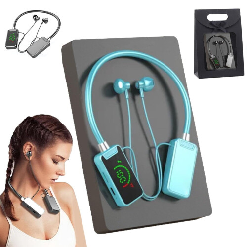 Auricolari wireless con scheda audio e display (1 paio)