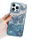 Θήκη iPhone16 ροζ 3D πεταλούδα με γκλίτερ, λεπτή, με glitter 1