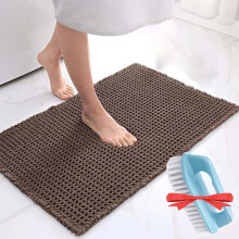 Wafelpatroon badmat, antislip, superabsorberend, groen, 24x36 inch
