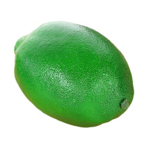 Künstliche Limettenfrucht-Dekoration, Kunststoff, naturgetreu, 1 Stück