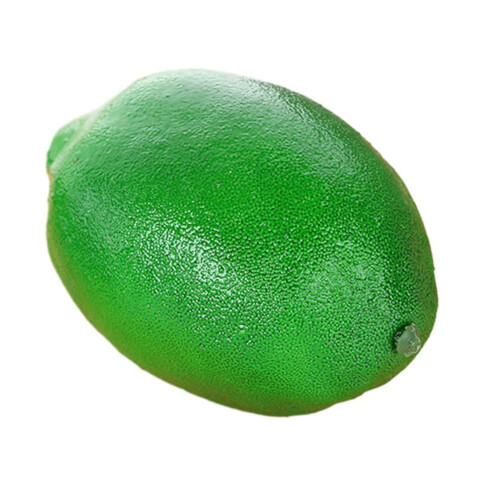 Decorazione artificiale a forma di lime in plastica, realistica, 1 pezzo