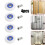 Shower Door Roller Wheels 28mm Diameter 4 Pcs 2