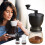 Hand Grinder Coffee Machine Ceramic Burr Adjustable 4