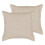 Levtex Home Cloud Waffle Taupe Euro kussensloopset van 2 (26x26) 1