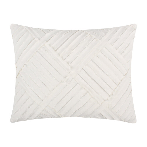 Διακοσμητικό μαξιλάρι Levtex Home Pickford Blush 14x18 ίντσες λευκό