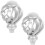Embouts de tringle à rideaux Eease4pcs 1
