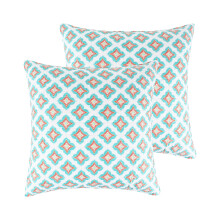 Levtex Home Majestic Euro kussensloopset met medaillonprint, 26x26 inch