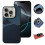 Θήκη iPhone16Pro Max από ανθρακονήματα με βάση φακού από κράμα αλουμινίου 1