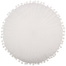 Cojín decorativo redondo Levtex Evelyn Jacobean de 40,6 cm (16 pulgadas)
