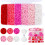 Perline di argilla per braccialetti, 6 mm, rosa, piatte e rotonde, 6000 pezzi 1