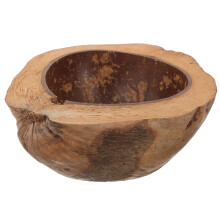 Držiak na sviečky Ease Coconut Bowl do šalátu, dezertu a potravín do domácej kuchyne