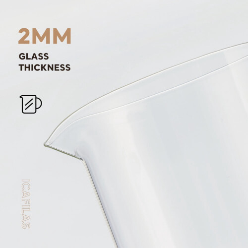 Καφετιέρα και τσαγιέρα French Press, 304Stainless Steel Ανθεκτικό στη θερμότητα από 1
