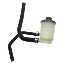 53701-SDA-A01 Power Steering Pump Reservoir Tank Durable ABS with Hoses Spare Parts Kit for Accord 2003-2007
