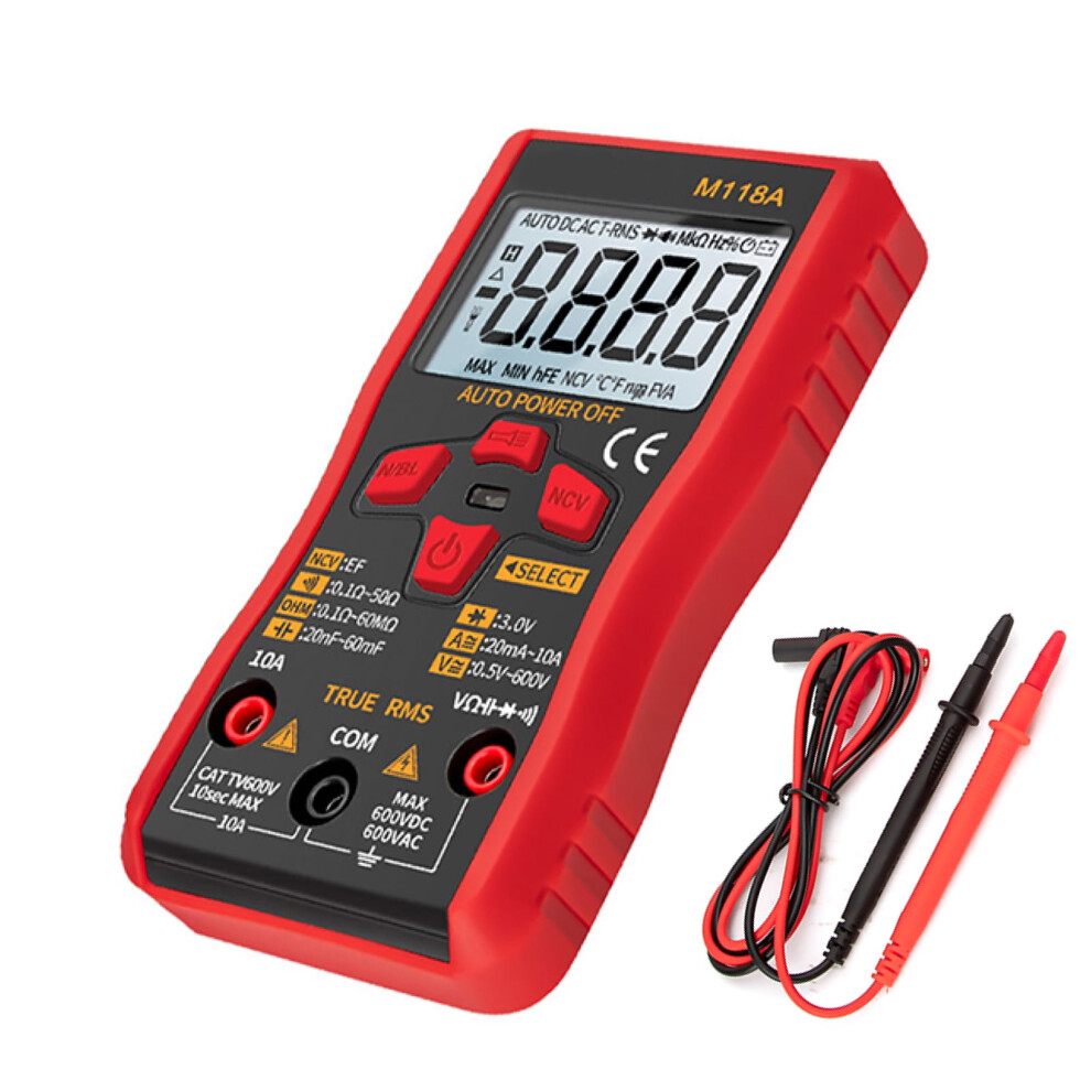 Guyuting M118a Digital Multimeter 6000 Counts True Rms 9314556137150