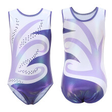 Kids ballet leotard sleeveless gymnastics practice body suit